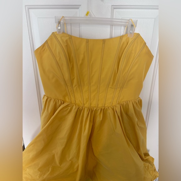 Anthropologie Corset High Low Bubble Dress - Picture 4 of 17